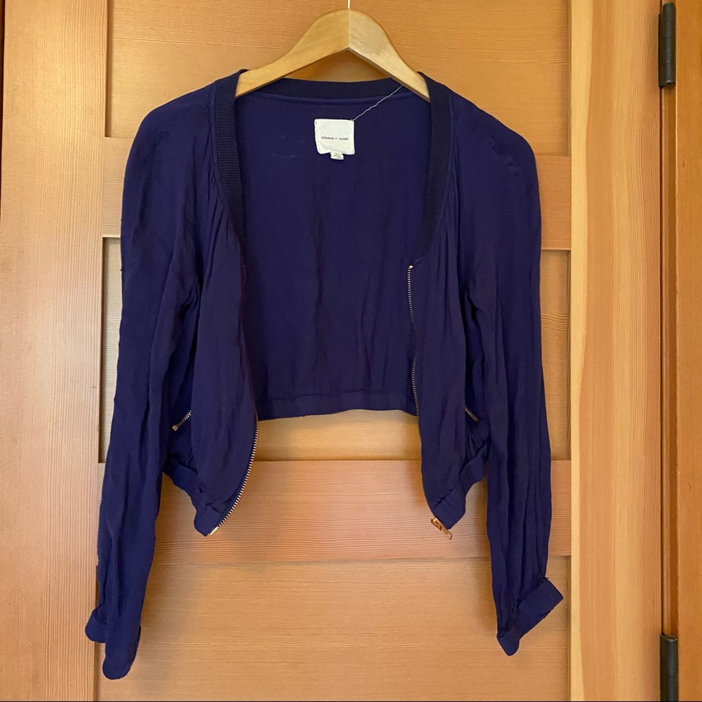Cropped jacket